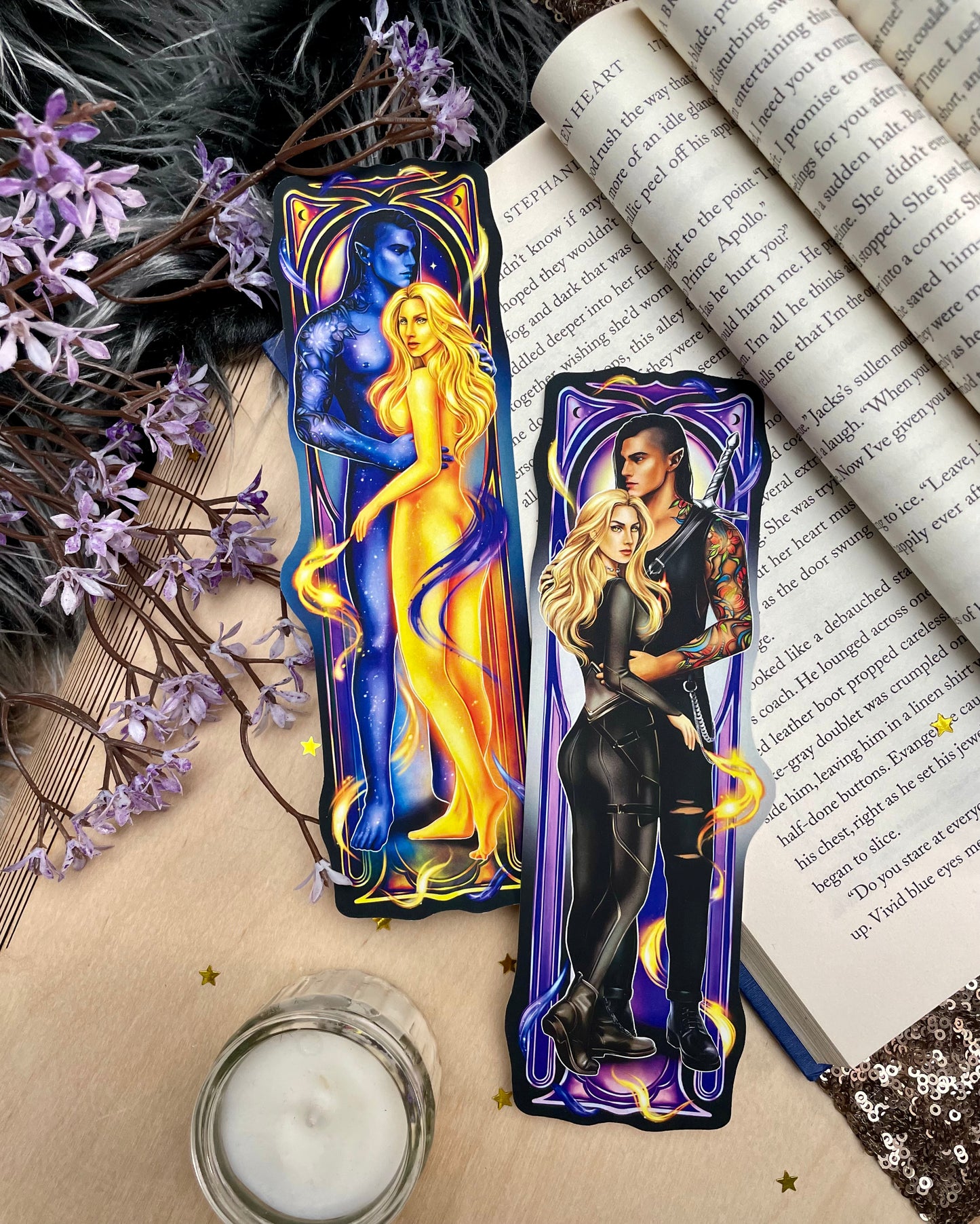 Ruhn and Lidia | Bookmark | Crescent city | Sarah J Maas