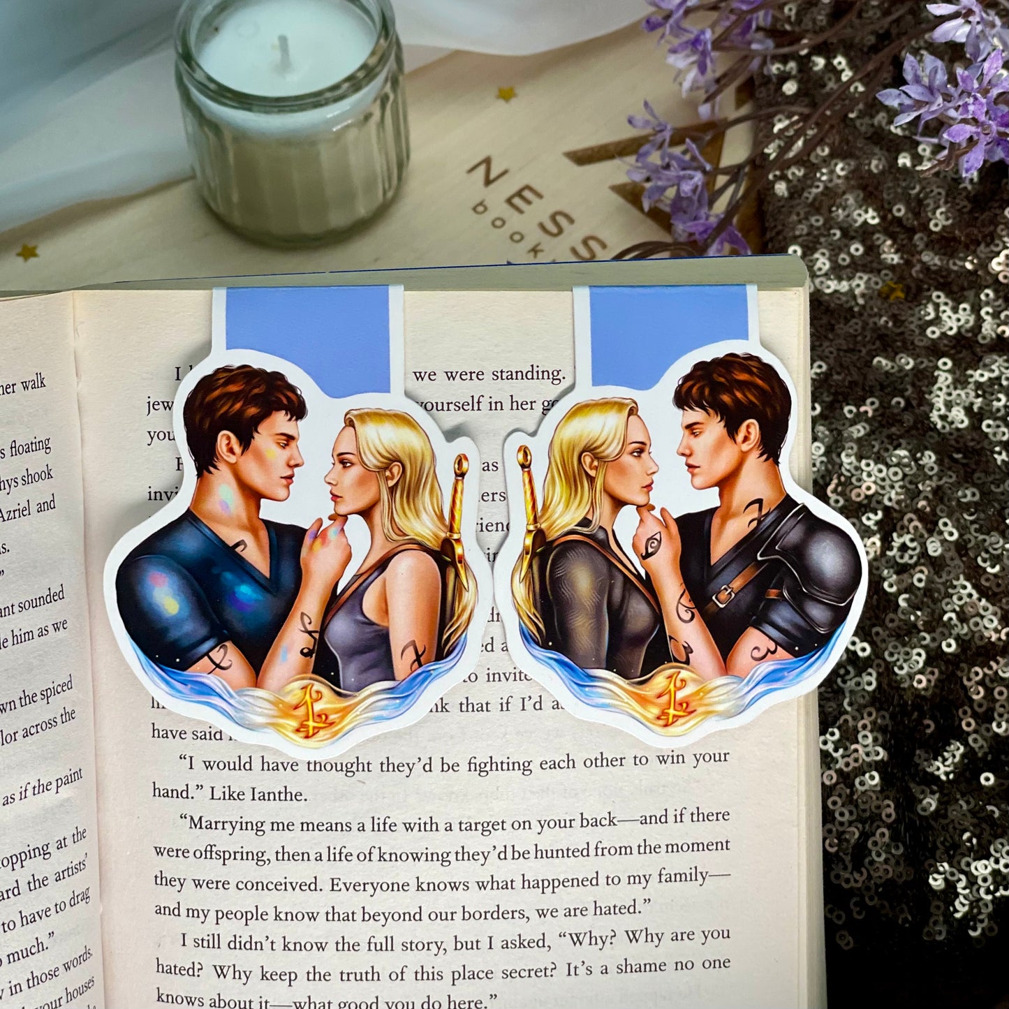 Shadowhunters | Magnetic bookmarks collection | Cassandra Clare