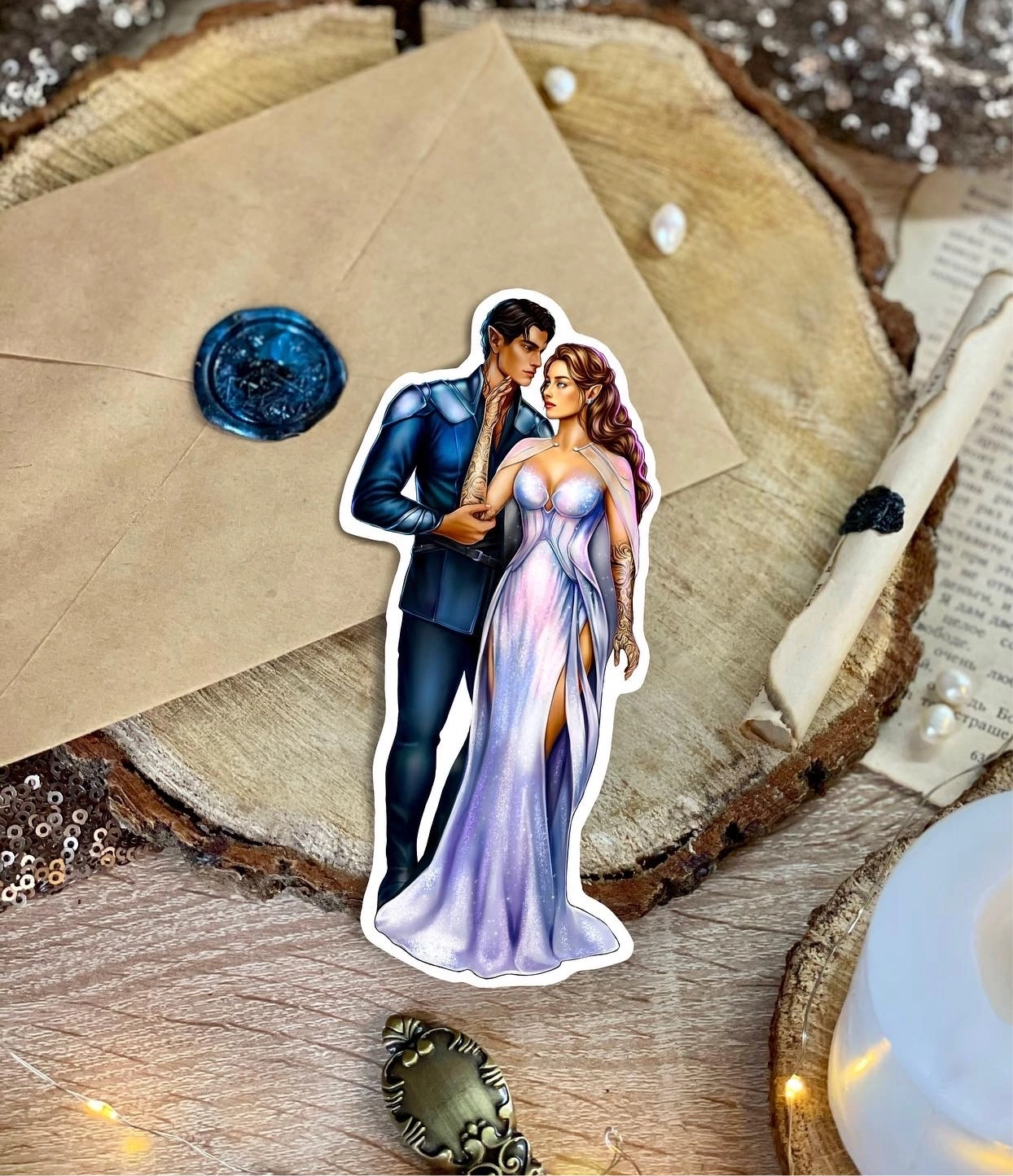 Rhysand and Feyre | stickers