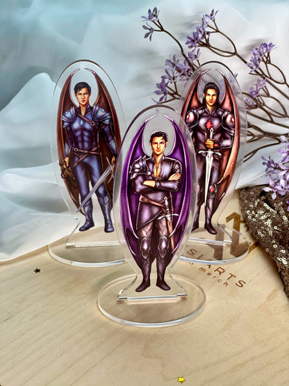 Bat boys | Rhysand, Cassian and Azriel  | acrylic shelfie | Acotar