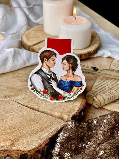 Audrey and Thomas | Magnetic bookmark | Stalking Jack the Ripper