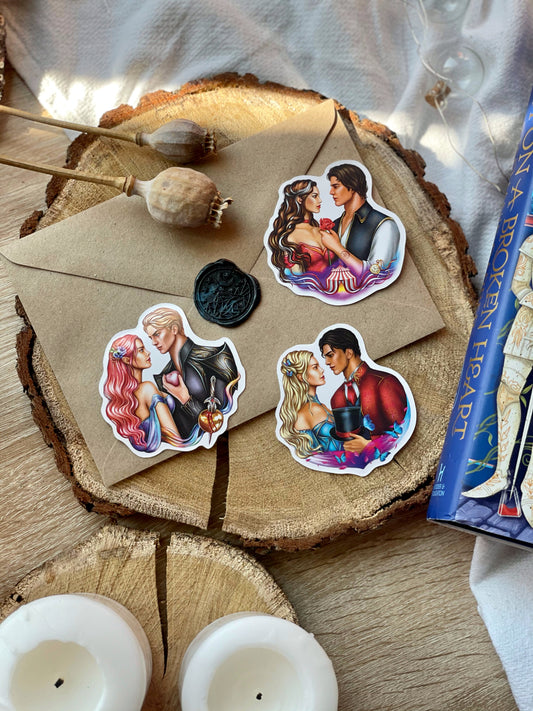 Caraval | Legendary | Once Upon a Broken Heart | stickers