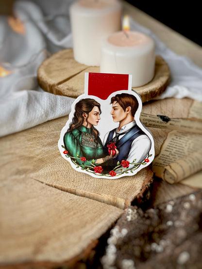 Audrey and Thomas | Magnetic bookmark | Stalking Jack the Ripper