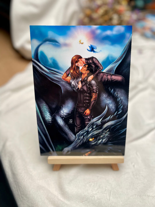 Violet and Xaden | Print A6 and A5 |