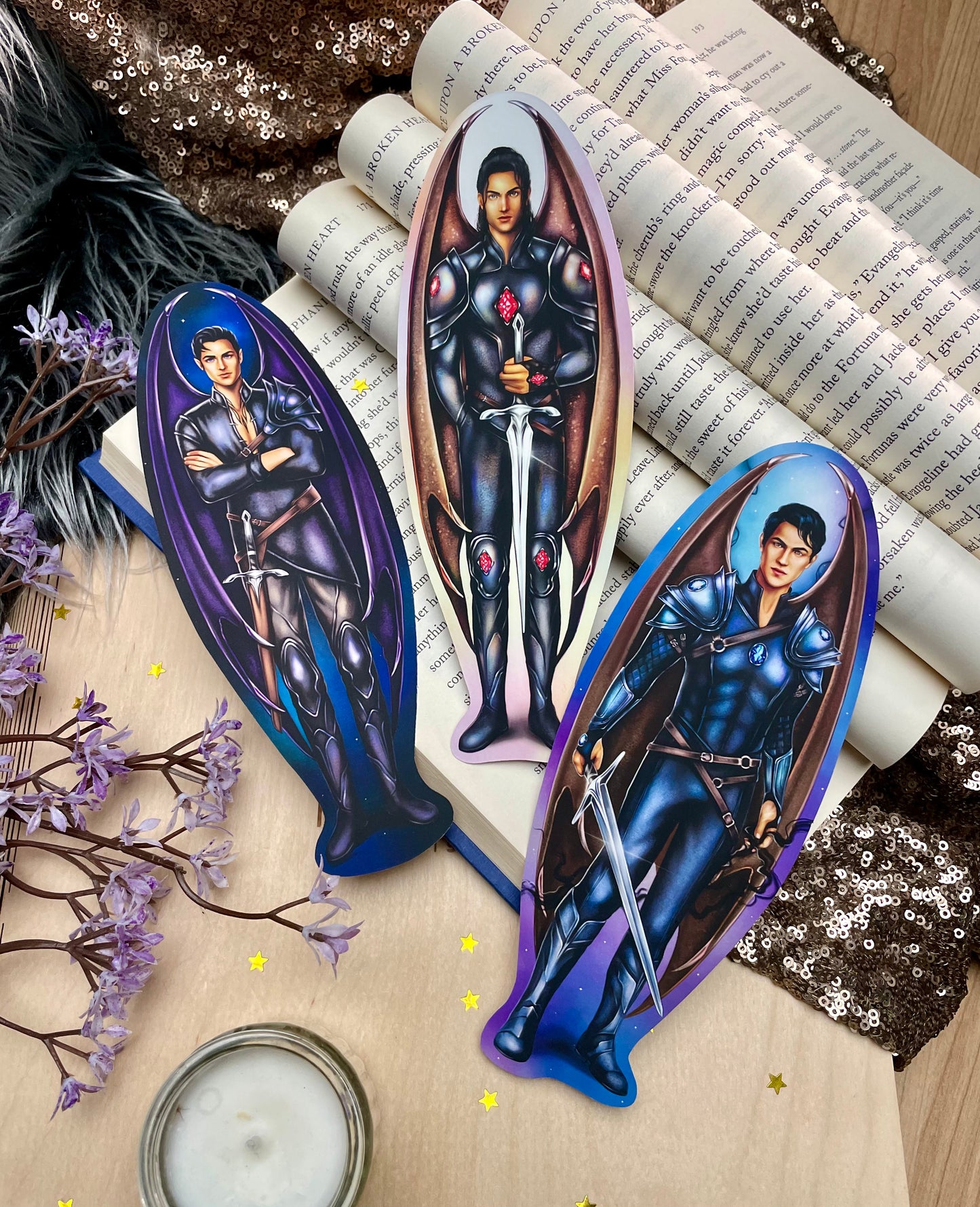 Bookmarks | Rhysand, Azriel and Cassian | Acotar | Sarah J Maas