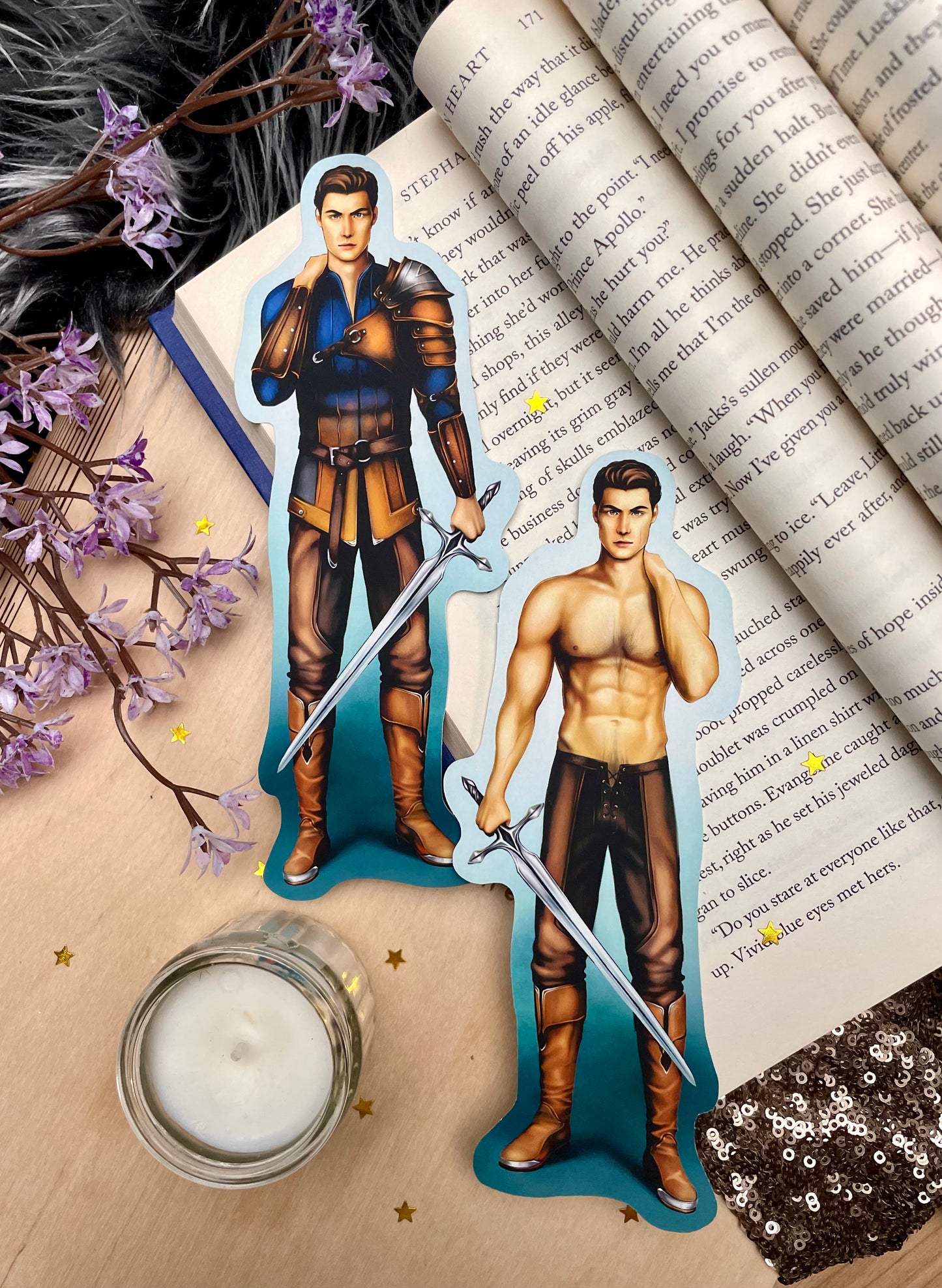 Bookmarks | Sarah J Maas Boys | Acotar | Throne of Glass | Crescent City