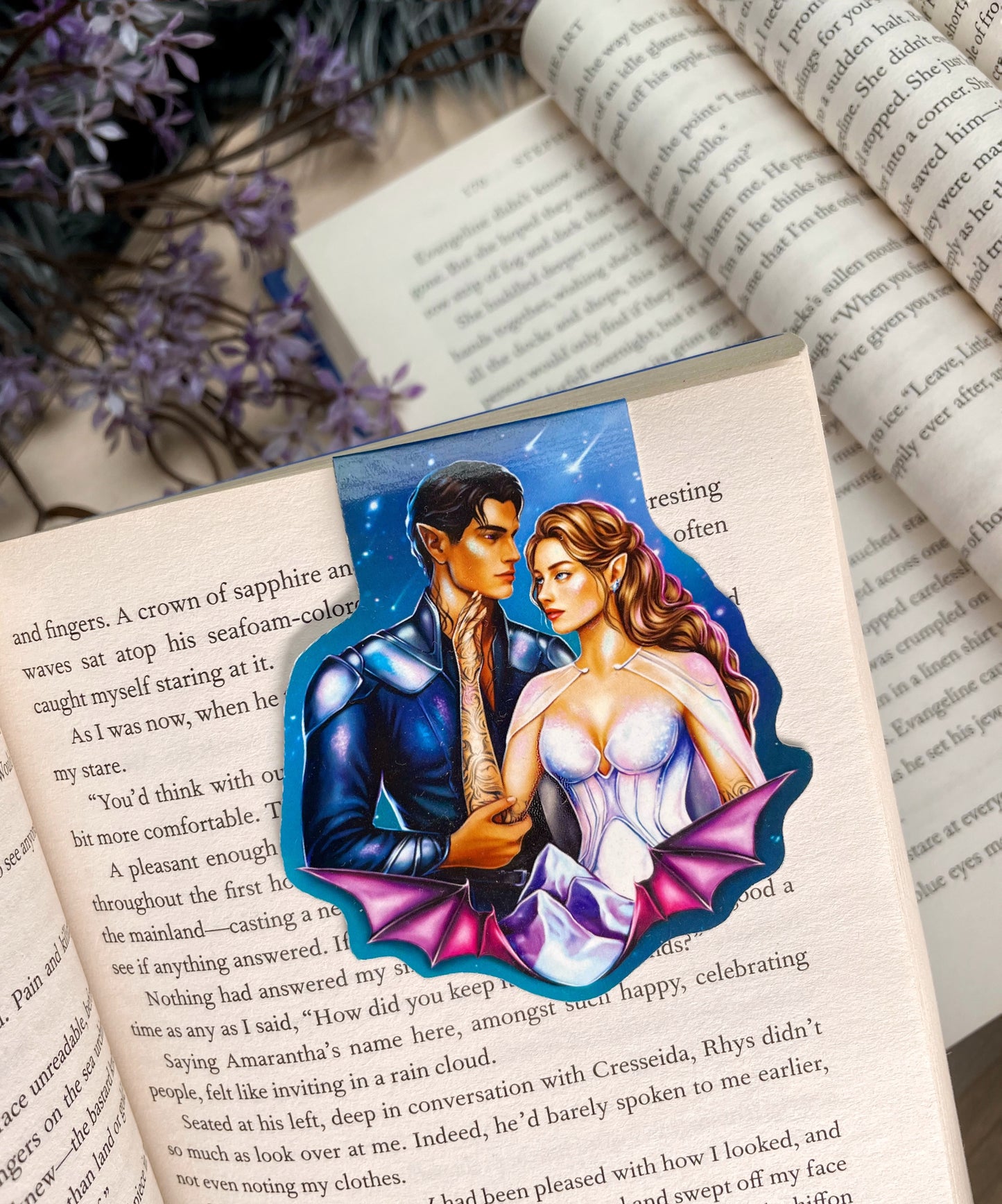 Magnetic bookmark | Rhysand an Feyre | FEYSAND | ACOTAR | Sarah J Maas