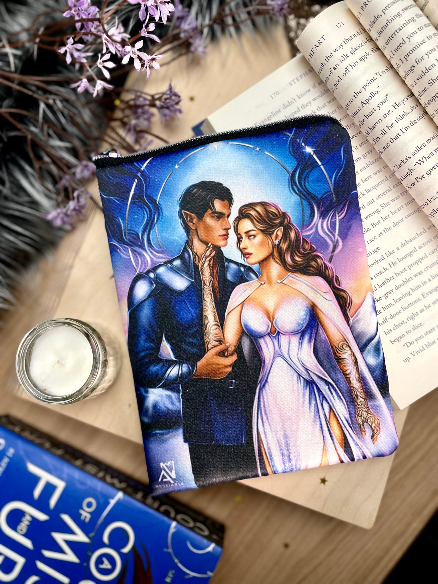 Book Sleeve | Feysand | Rhysand and Feyre | Acotar