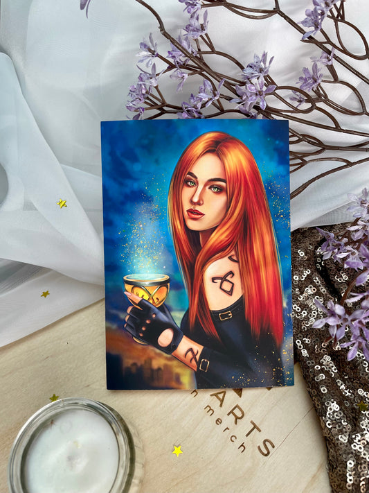 Clary | Print A6 and A5 | Cassandra Clare | Mortal instruments